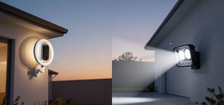 Ring Floodlight Cam vs LEPOWER Motion Sensor Light Pros and Cons