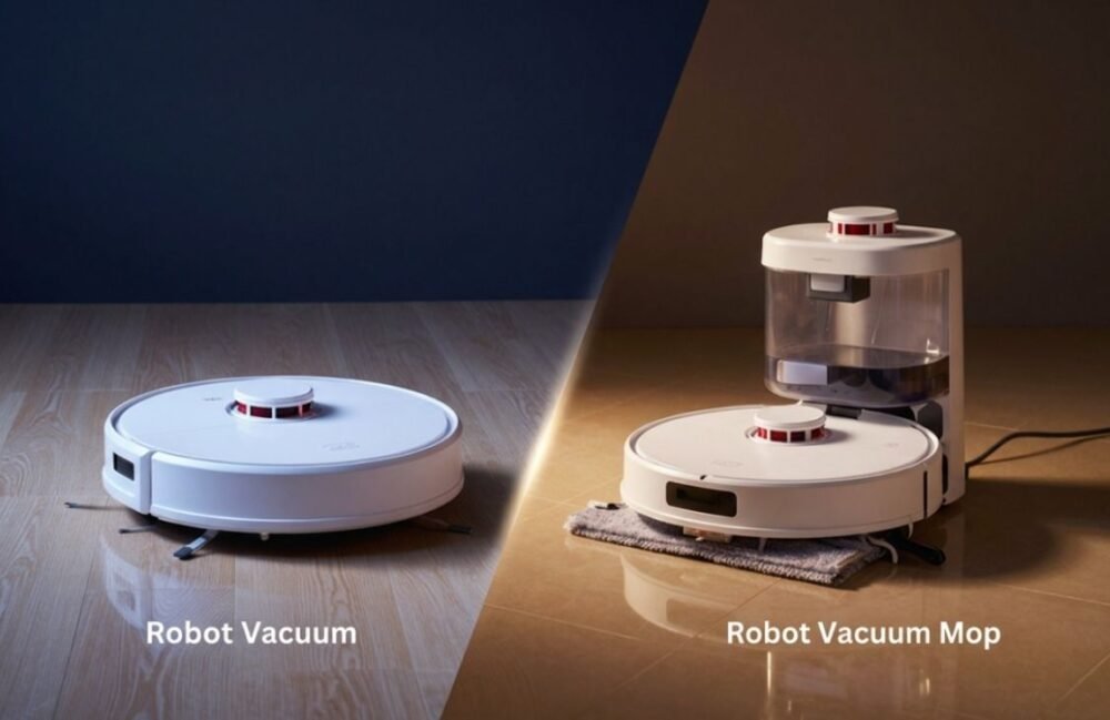 Robot Vacuum vs Robot Vacuum Mop