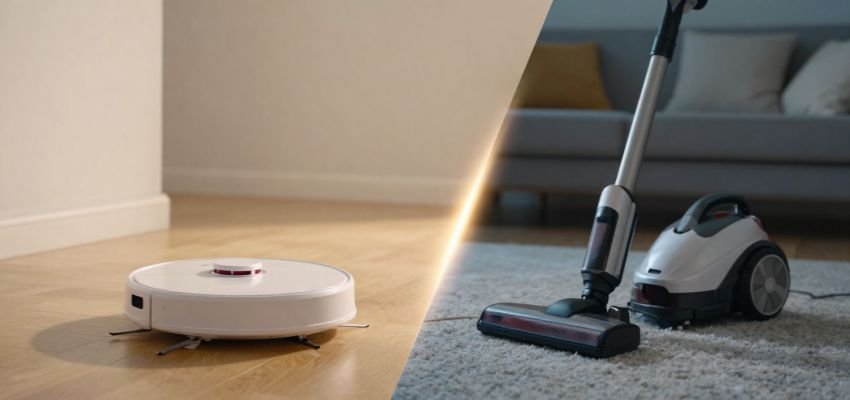 Robot Vacuum vs. Traditional Vacuum