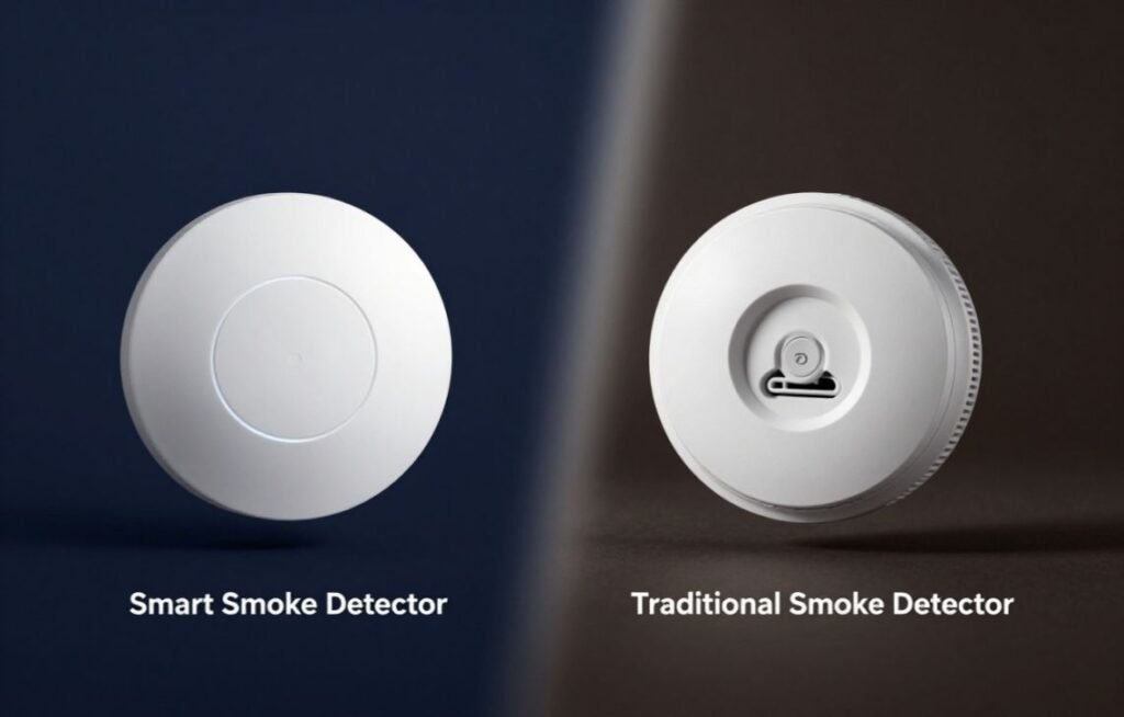 Smart Smoke Detector vs. Traditional Smoke Detector