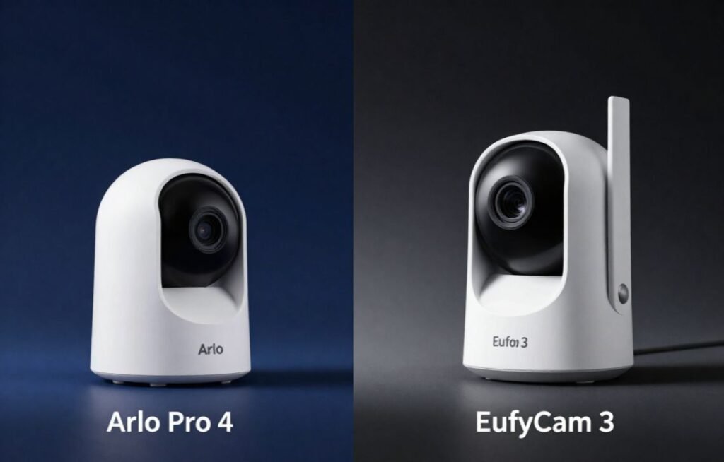 Arlo Pro 4 vs EufyCam 3