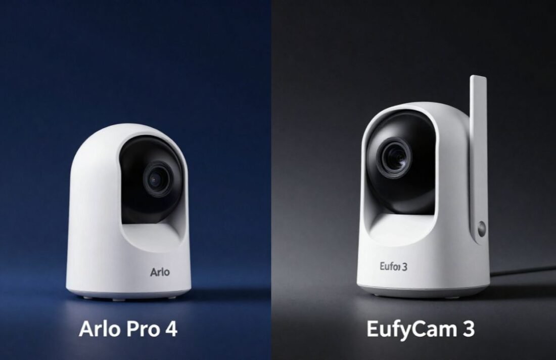 Arlo Pro 4 vs EufyCam 3