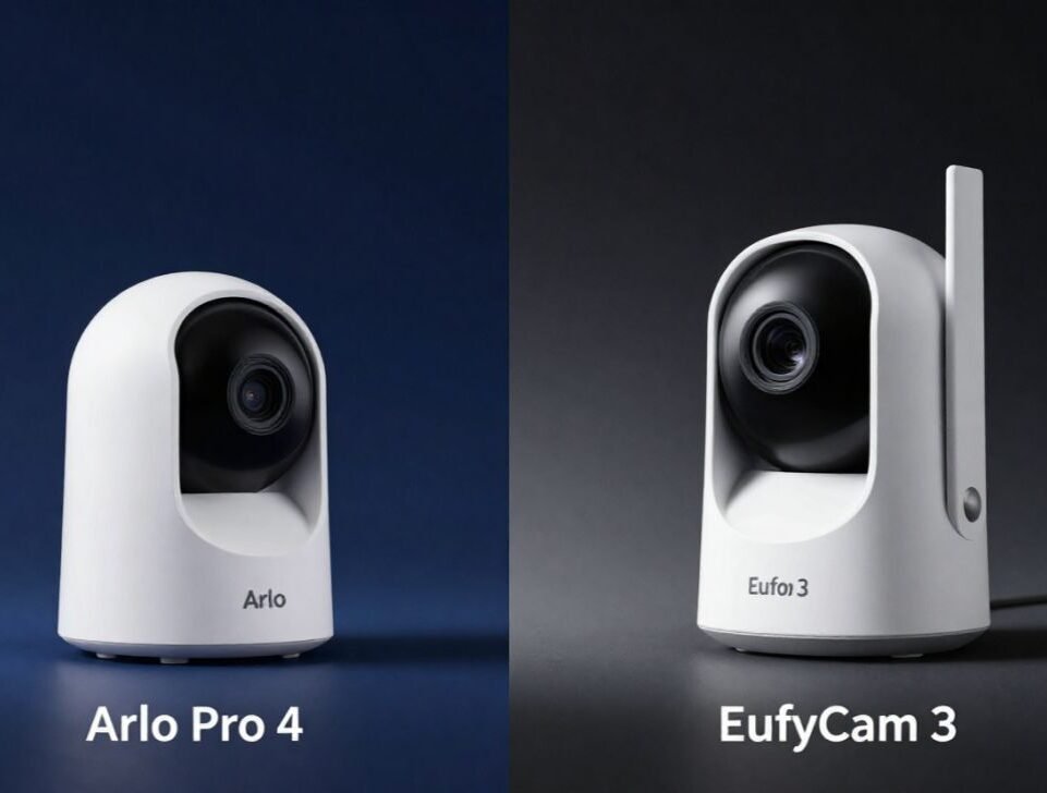 Arlo Pro 4 vs EufyCam 3