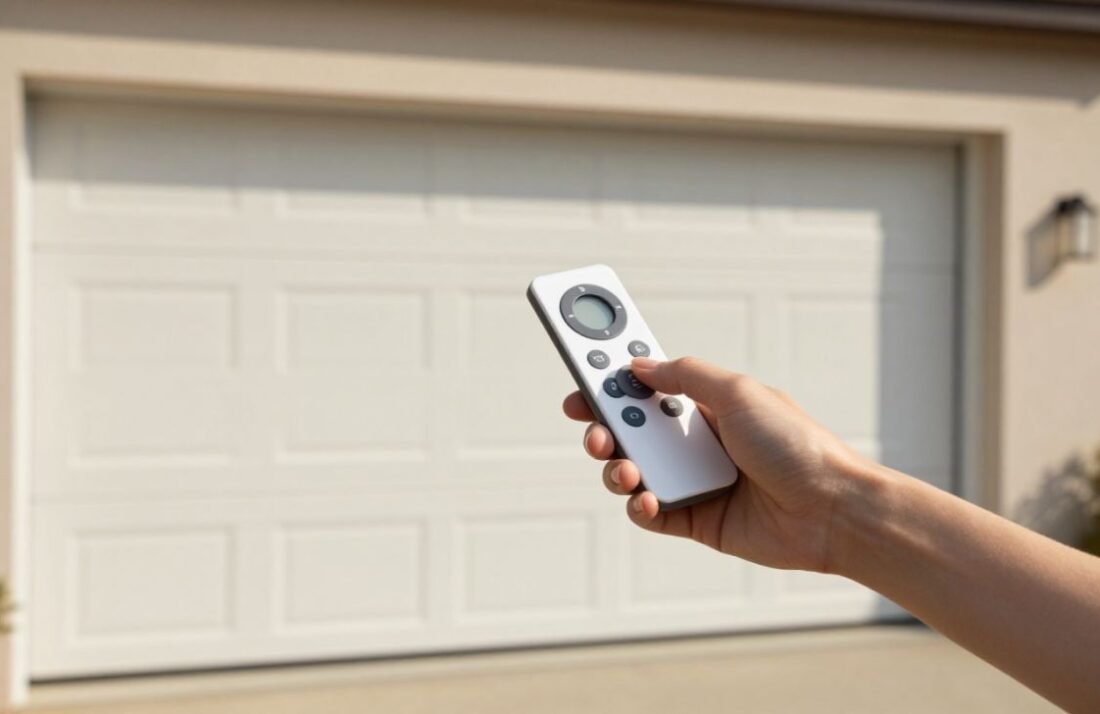 how to set remote control for garage door