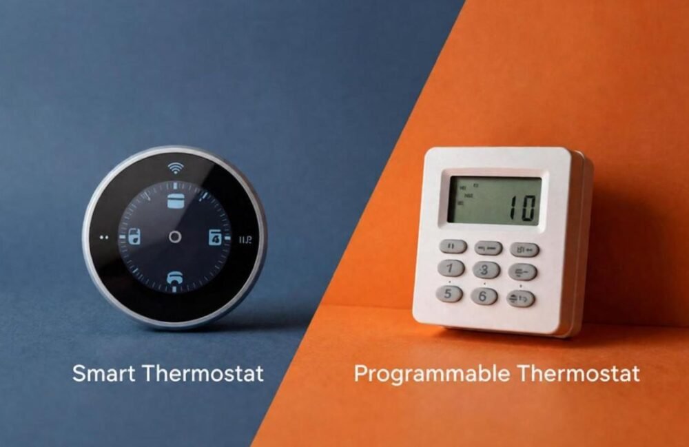 smart thermostat vs programmable thermostat