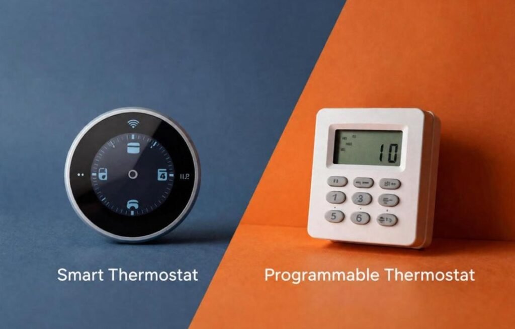 smart thermostat vs programmable thermostat