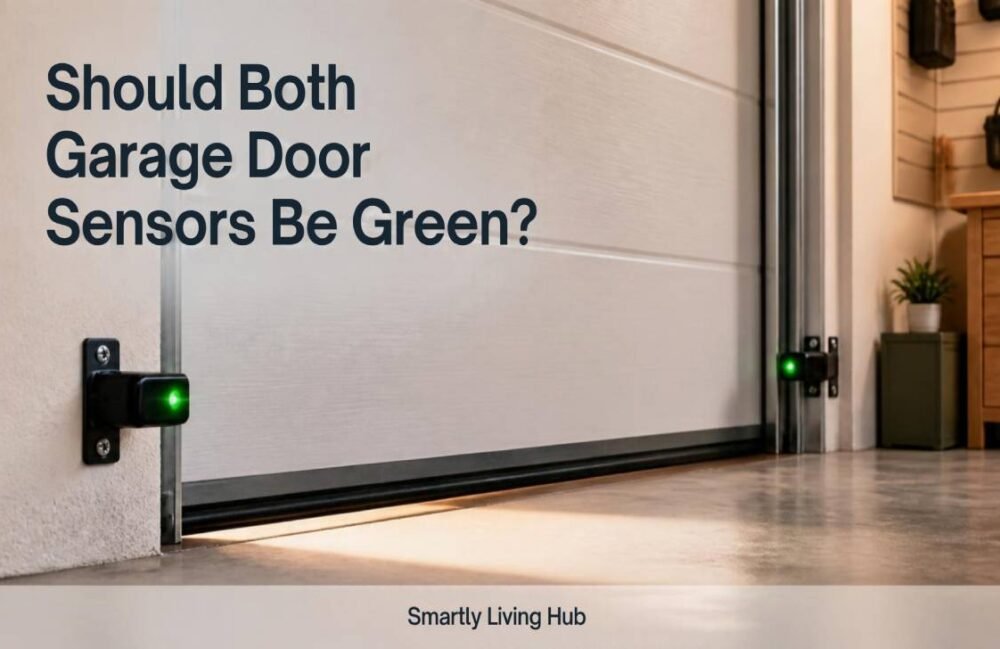 Should Both Garage Door Sensors Be Green