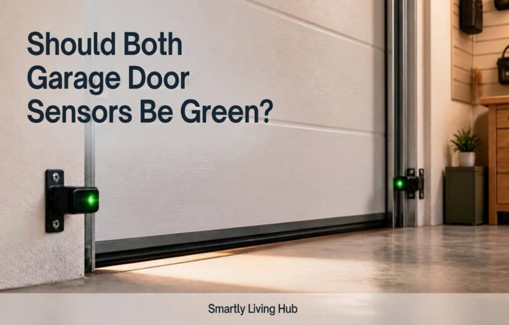 Should Both Garage Door Sensors Be Green