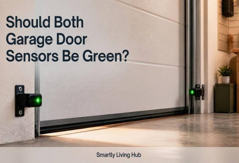 Should Both Garage Door Sensors Be Green