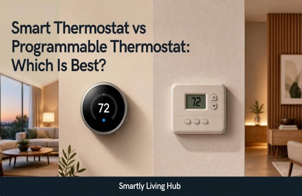 smart thermostat vs programmable thermostat