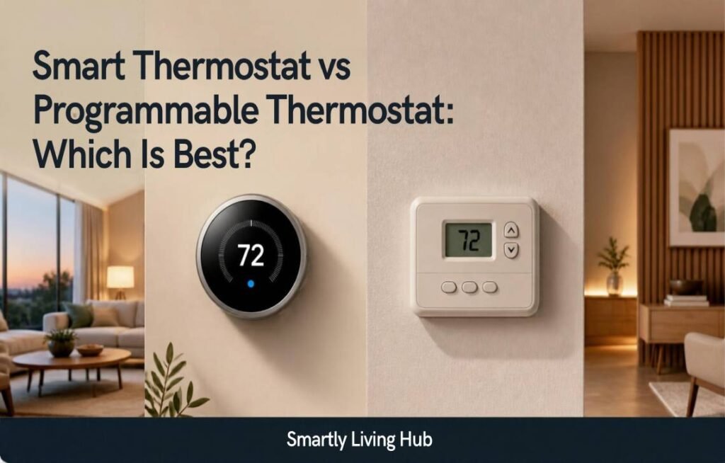 smart thermostat vs programmable thermostat