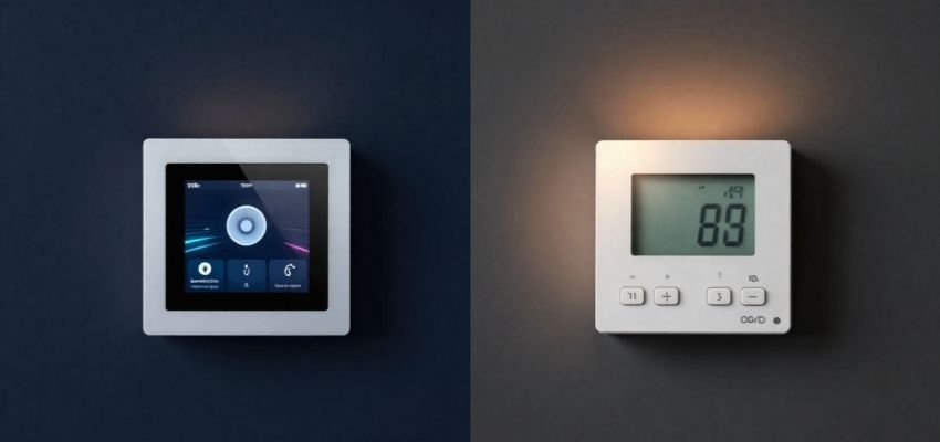 smart thermostat vs programmable thermostat feature