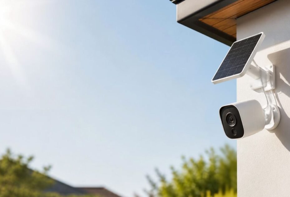 how much sunlight does outdoor solar security camera need