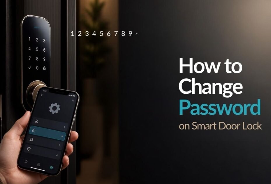 how to change password on smart door lock how to change password on smart door lock