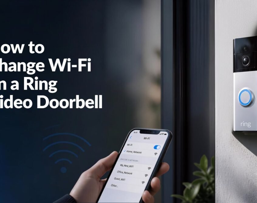 how to change wifi on ring video doorbell