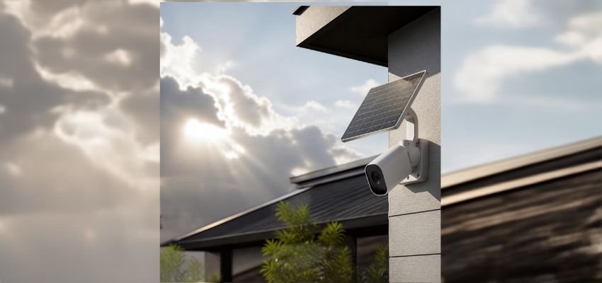 solar security camera