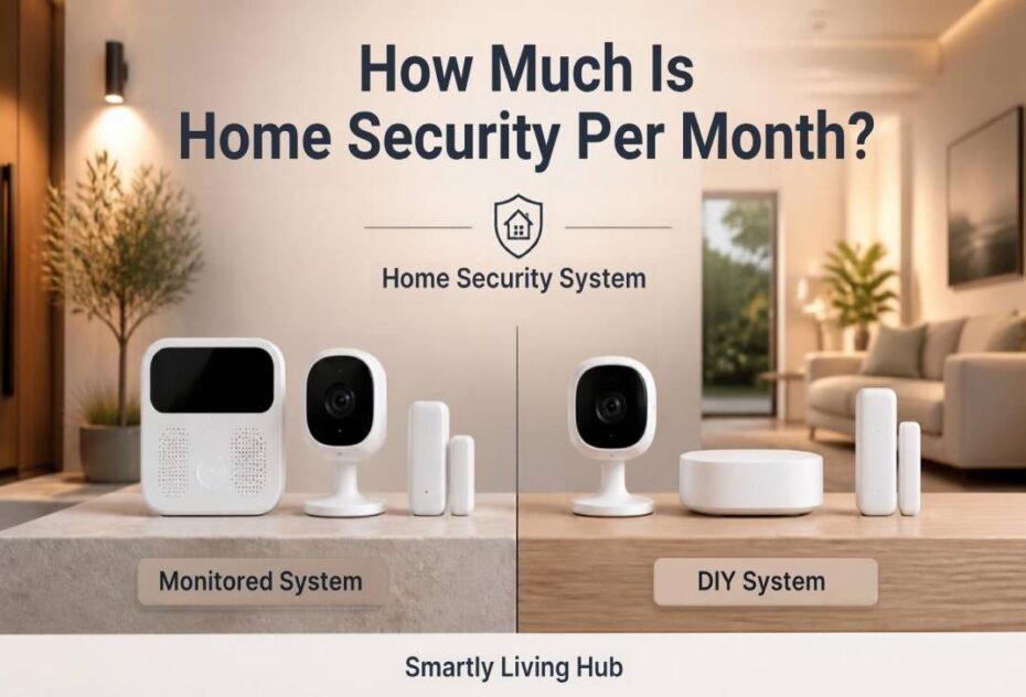 How Much Is Home Security Per Month