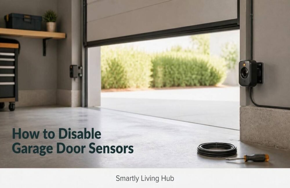 How to Disable Garage Door Sensors