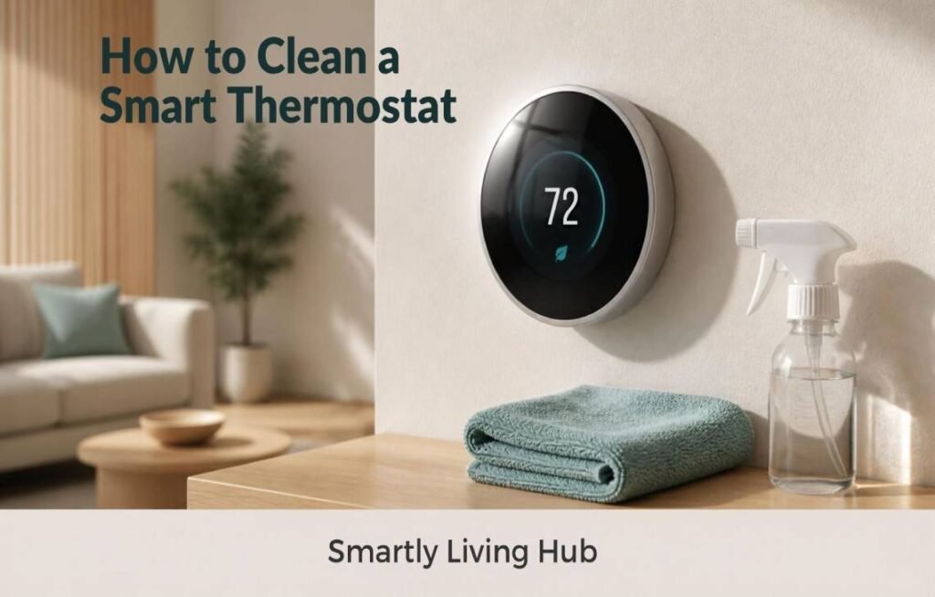 How to Clean a Smart Thermostat