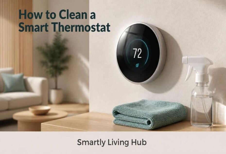 How to Clean a Smart Thermostat